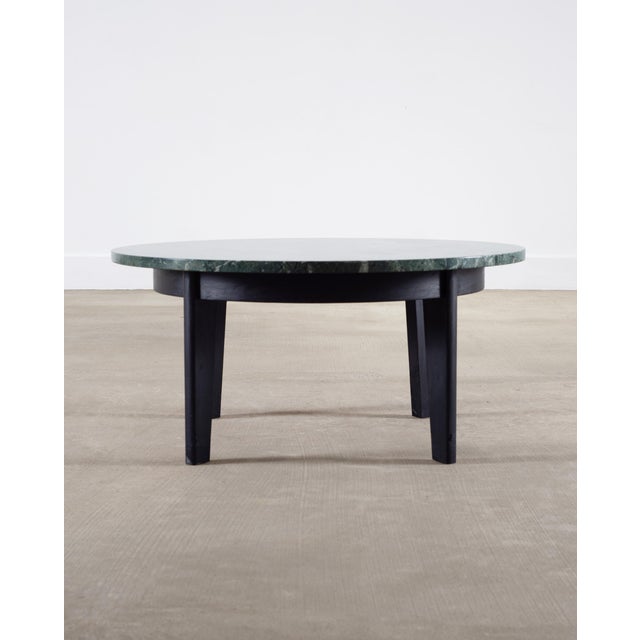 Italian Verde Antico Marble Round Coffee or Cocktail Table For Sale - Image 18 of 18