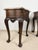 French Louis XV Style Nightstands with Marble Tops, 1940s, Set of 2 For Sale - Image 13 of 16