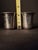 Antique 84 mark Sterling Silver Kiddush Cups Engraved Magen David Star Judaica - Pair For Sale - Image 15 of 18