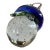 Classic Artisan Heavy Bubble Glass Dolphin Paperweight For Sale