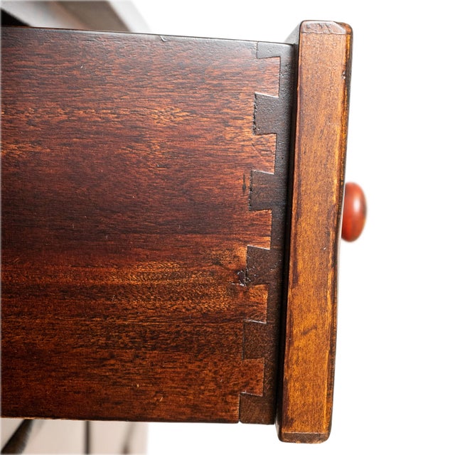 Early 20th Century Apothecary-Style Cabinet With Faux Drawer Fronts & Interior Shelving For Sale - Image 13 of 14