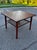 Mid Century Danish Modern Side Table With Slatted Shelf For Sale - Image 4 of 12
