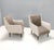 Set of Pearl Grey and Taupe Velvet Armchairs attributed to Carlo De Carli For Sale - Image 4 of 13