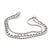 A luxurious diamond tennis bracelet crafted in 18ct white gold, featuring an impressive three-row design showcasing...