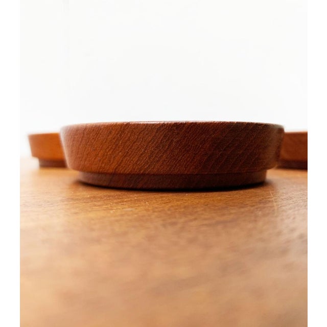 Wood Mid-Century Wooden Bowls, 1960s, Set of 7 For Sale - Image 7 of 15