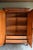 19th-century Dutch mahogany Biedermeier cabinet. The height is 212 cm. The width is 154 cm. The depth is 49 cm. Fully...