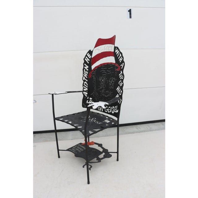 "Ries Niemi" Dr. Seuss Chair For Sale - Image 9 of 10