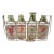 Set of 5, Vintage Milk Bottles and Holder for Flowers/Display For Sale