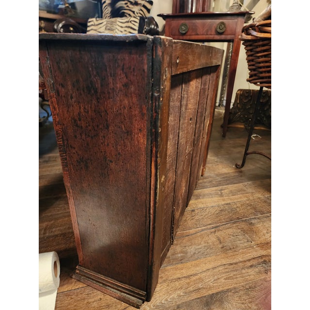 18th Century Antique English Oak Lavery Cupboards For Sale - Image 5 of 12