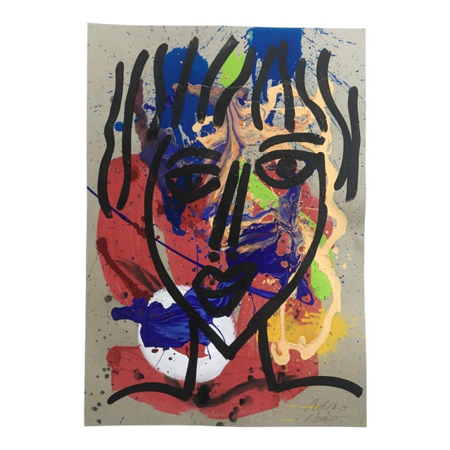 Peter Keil Abstract Painting, Berlin For Sale