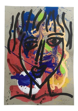 Peter Keil Abstract Painting, Berlin