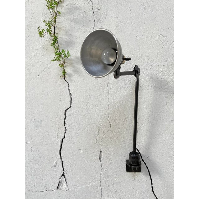 Vintage Workshop Lamp by Bernard-Albin Gras For Sale - Image 12 of 18