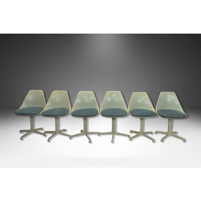 1960s Set of Mid-Century Tulip Chairs by Burke For Sale - Image 10 of 12