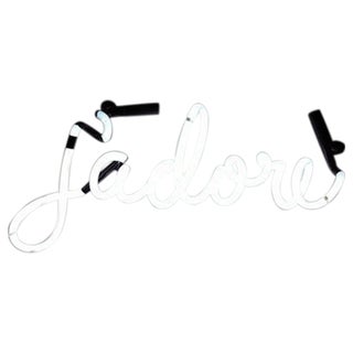 J'adore Neon Sign For Sale