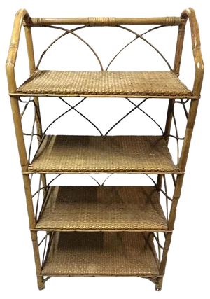 Wicker Shelf, 1960s