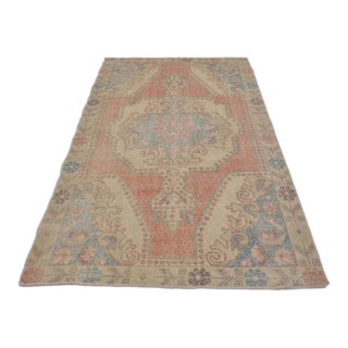 1950s Faded Charcoal and Muted Rose For Sale