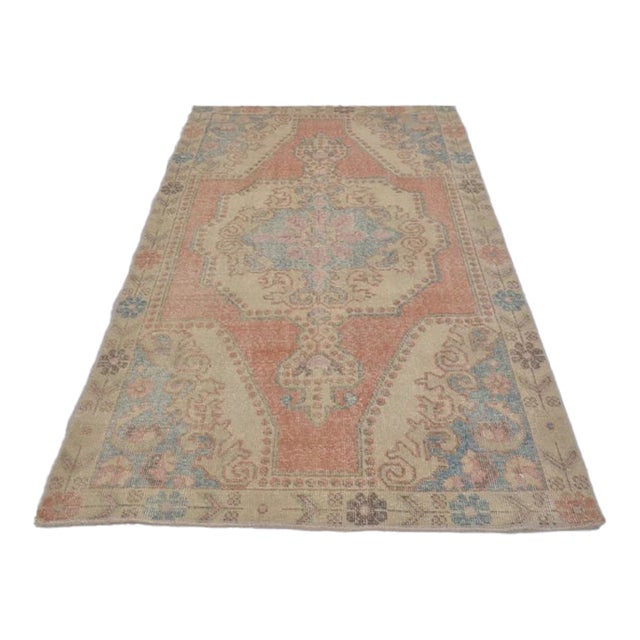 1950s Faded Charcoal and Muted Rose For Sale