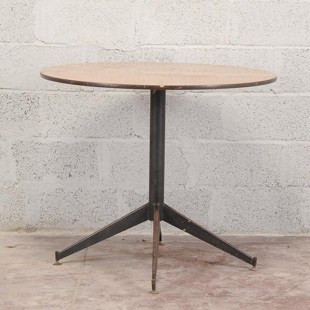 Wood Round Bar Table, 1970s For Sale - Image 7 of 10