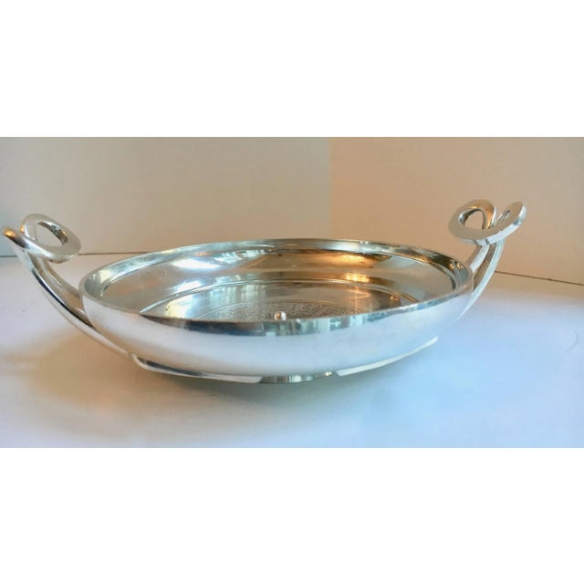 Silver Plate Greek Kylix Bowl For Sale In Los Angeles - Image 6 of 8