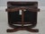 Pair of Faux Leather Mahogany Stools For Sale - Image 15 of 16