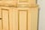 Karges Style French Regency Louis XVI Cream Lacquered and Gold Gilt Breakfront Bookcase Cabinet, Circa 1960s For Sale - Image 9 of 14