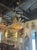 Glass Murano Glass Gold Leaf Chandelier For Sale - Image 7 of 7