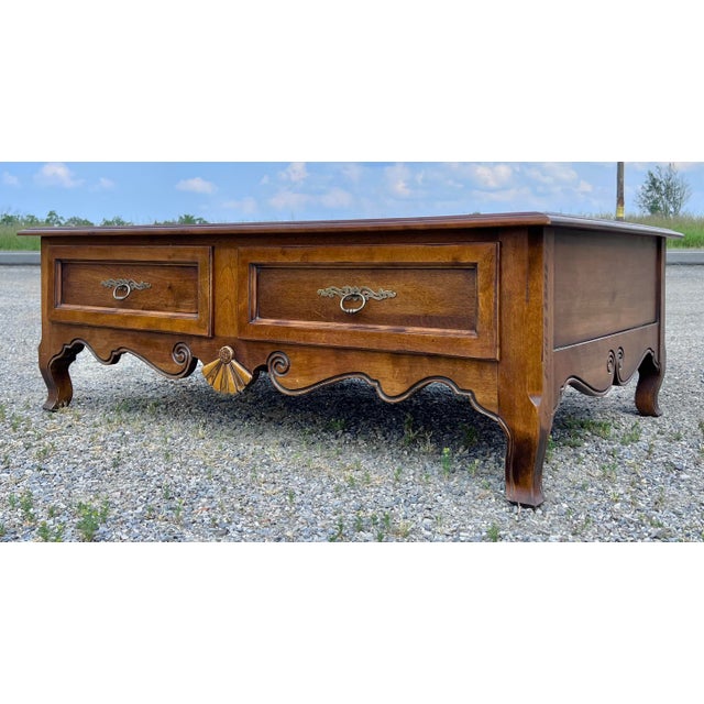 Ethan Allen Country French Coffee Table Chairish