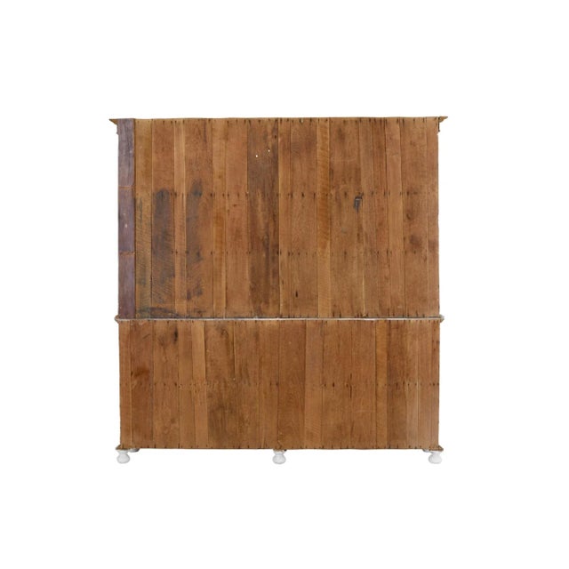 19th Century Painted Glazed Cabinet, 1890s For Sale - Image 4 of 9