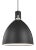 Sean Lavin by Visual Comfort Studio Brynne Medium LED Pendant, Matte Black For Sale In Greenville, SC - Image 6 of 7