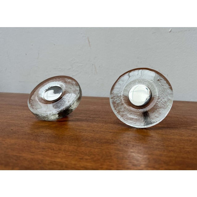 Mid-Century Modern Space Age Glass and Metal Door Handle, Germany, 1960s For Sale - Image 10 of 18