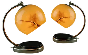 Lamps by Marianne Brandt for Gothaer Metallwarenfabrik, 1950s, Set of 2