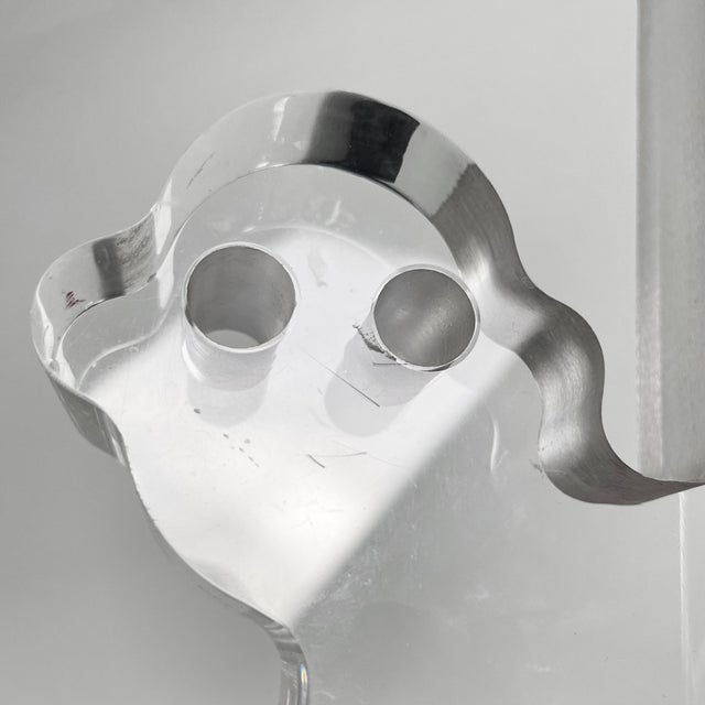 Italian Modern Acrylic Glass Sculpture by Silvio Russo for iGuzzini, 1970s For Sale - Image 6 of 11