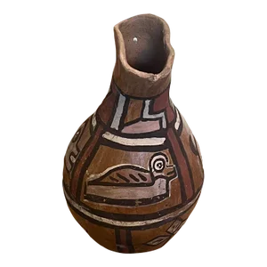 1970s Vintage Pottery Vase