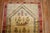 An early 20th century Angora Wool Oushak Rug with a prayer niche design