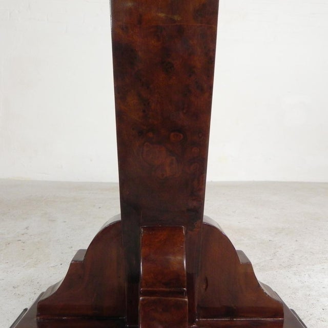 Art Deco Table with Inlaid Wood, 1990s For Sale - Image 14 of 18