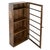 This large wooden wall display case features clean lines and a functional design, perfect for showcasing your most...