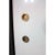 1970s Ebonized Armoire With Milk Glass Doors For Sale In New York - Image 6 of 10