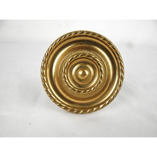 Vintage Brass Curtain Tie Backs, S/4 Chairish