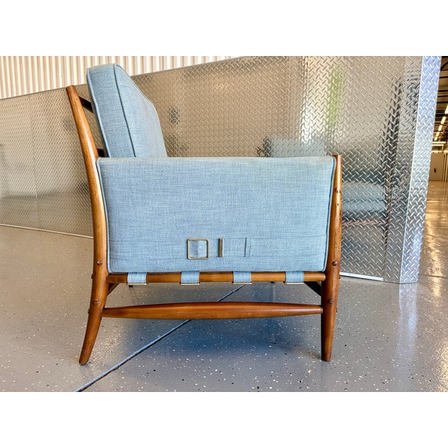 2010s Pair of Modern Lounge Chairs by Brand Standard Furnishings For Sale - Image 5 of 7