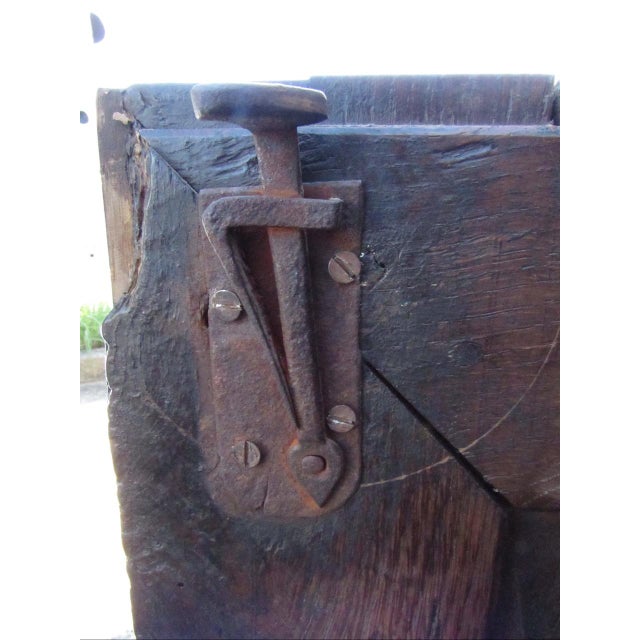 18th. Century Paneled French Armoire From Normandy For Sale - Image 15 of 18