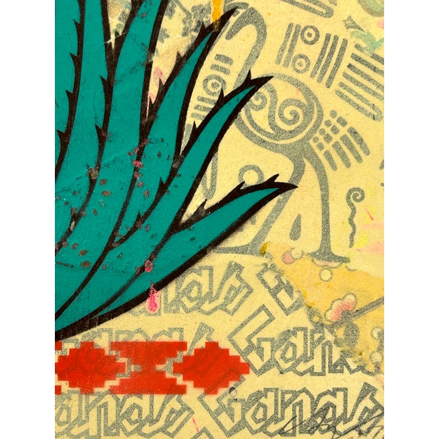 Ernesto Yerena “Resilience of Memory,” 2017 — Mixed Media on Panel For Sale - Image 16 of 18