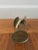 Late 20th Century Vintage Brass Bird Sculpture For Sale - Image 5 of 7