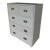 Faux Bamboo Campaign Style Wicker Chest Coastal Style Attributed to Henry Link For Sale