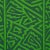 Mid-Century Modern Schumacher X David Kaihoi Jagged Maze Fabric in Green For Sale - Image 3 of 4