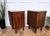 Mid-Century Modern Italian Wooden Nightstands, 1950s, Set of 2 For Sale - Image 10 of 11