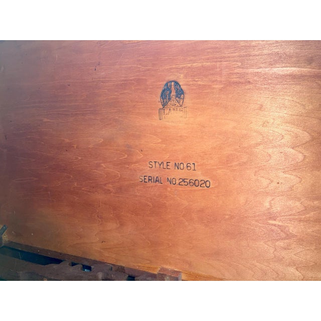 1950s 1952 Lane Furniture Chinoiserie Coffee Table For Sale - Image 5 of 5