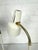 Adjustable White Lacquered Steel and Brass Desk Lamps from BJS, Sweden, 1960s, Set of 2 For Sale - Image 12 of 17