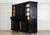 19th Century English Monumental Ebonised Pine Housekeepers Cupboard, 1880s For Sale - Image 6 of 18