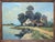 Late 19th Century Dutch Countryside Painting by A. Burla For Sale In Los Angeles - Image 6 of 8