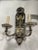 1920's Caldwell Silver Palted Sconces With Gilding Eagels - Pair For Sale - Image 10 of 10